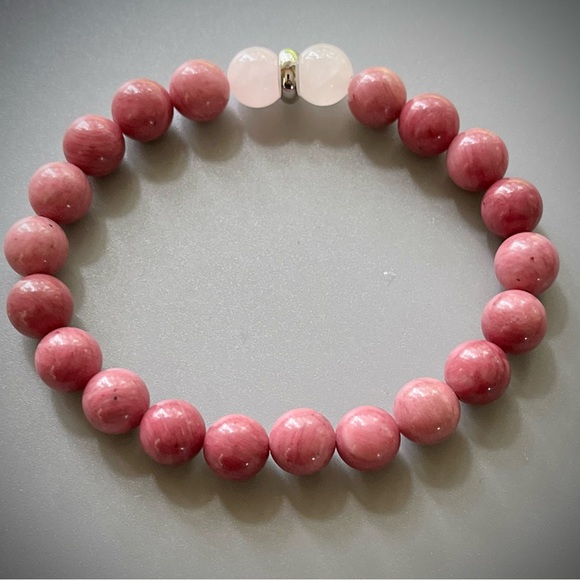 Love and Self Love Handcrafted Healing Bead Bracelet - Picture 3 of 6